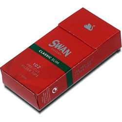 Φιλτράκια Swan Classic Slim κόκκινο 6mm