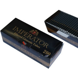 Άδεια τσιγάρα IMPERATOR 200 μαύρα