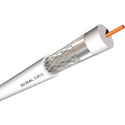 ΚΑΛΩΔΙΟ ΤV 75Ω 1,0mm ΛΕΥΚΟ & ΒLΑCΚ FΟΑΜ Β