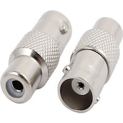 BNC Female To RCA Female Coaxial Connector Adapter For CCTV Σύνδεσμος Καλωδίου V7072