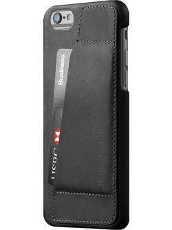 MUJJO Full Leather Wallet Case - Δερμάτινη Θήκη-Πορτοφόλι iPhone 6 Plus / 6S Plus - Black (MUJJO-SL-084-BK)