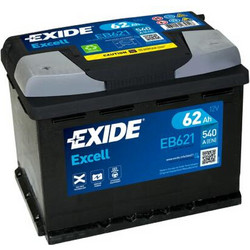 Exide Excell EB621 12V 62Ah