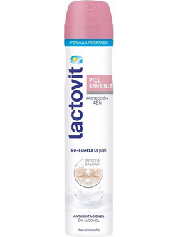 Lactovit Sensitive Γυναικείο Αποσμητικό Spray 48h 200ml