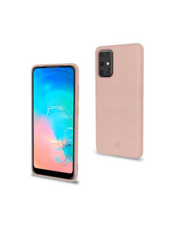 Celly Earth Back Cover Pink (Galaxy S20)