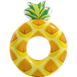 Intex Pineapple Tube Φουσκωτή Σαμπρέλα Θαλάσσης 86cm 56266