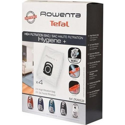 Rowenta Hygiene+ ZR200520 Σακούλες Σκούπας 4τμχ Συμβατές με Σκούπα Rowenta / Tefal