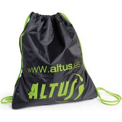 Altus Sport Bag Τσάντα Πλάτης Γυμναστηρίου Μαύρη Lime