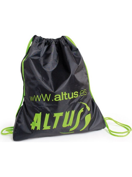 Altus Sport Bag Τσάντα Πλάτης Γυμναστηρίου Μαύρη Lime