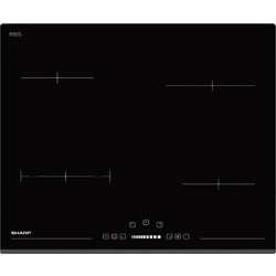 Sharp KH-6V08BS Κεραμική Εστία Αυτόνομη με Λειτουργία Κλειδώματος 59x52cm