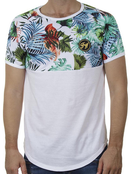 Κοντομάνικο Fashion T-Shirt FREE WAVE 21123 SS20 Λευκό