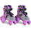 Byox Little Beetle Quad Αυξομειούμενα Rollers Παιδικά Μωβ