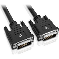 V7DVIDVI-5M-BLK-1E - V7 DVI cable - 5 m