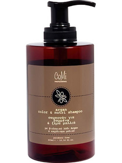 Comi Argan Color & Nutri Σαμπουάν για Προστασία Χρώματος για Βαμμένα Μαλλιά 300ml
