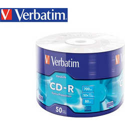VERBATIM CD-R 700MB 52X 50Τ. ΣΥΡΡΙΚΝ. 43787