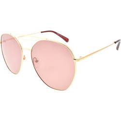 Enzo 806 C1 Γυναικεία Γυαλιά Ηλίου Aviator Μεταλλικά Χρυσά με Ροζ Polarized Φακό