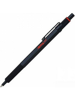 Rotring 600 Metal Black Σετ Στυλό Διαρκείας 0.5mm Μαύρο