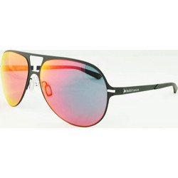 Red Bull RBR196 001/59 Ανδρικά Γυαλιά Ηλίου Aviator Μεταλλικά Μαύρα με Κόκκινο Καθρέπτη Φακό