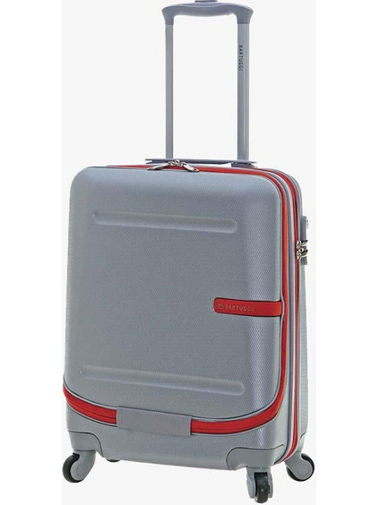 Bartuggi 712-8055.50 Βαλίτσα Καμπίνας 55x37x19cm με 4 Ρόδες Γκρι