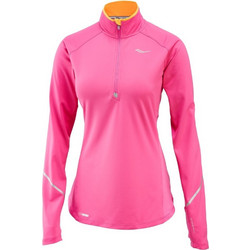 Saucony Nomad Γυναικείο Αθλητικό T-Shirt Φούξια SA81332/BRS