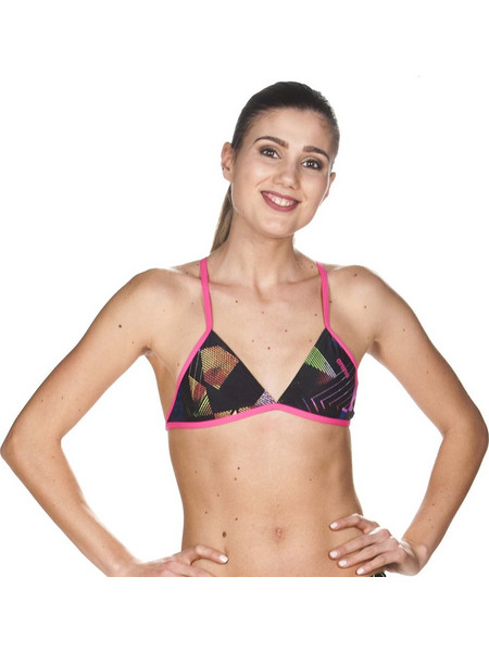 Arena Triangle Feel Αθλητικό Γυναικείο Μαγιό Bikini Top Πολύχρωμο 001108-195