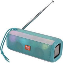 T&G TG-157T Ηχείο Bluetooth 10W με Ραδιόφωνο Τιρκουάζ