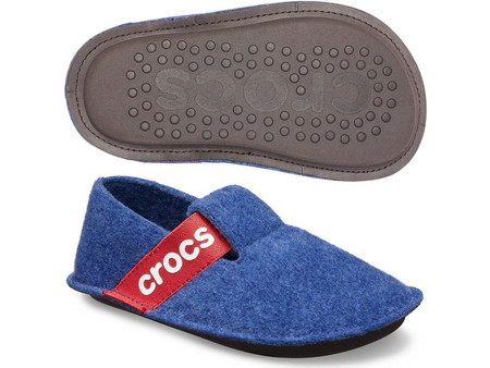 Crocs 205349-4o5 Cerule Παιδική Χειμωνιάτικη Παντόφλα Crocs Μπλε
