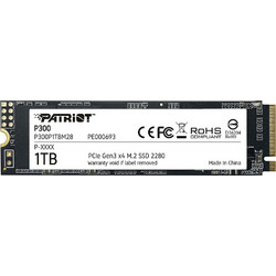 Patriot P300 SSD 1TB M.2 NVMe PCI Express 3.0