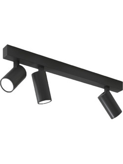 LEDS C4 Simply Spotlight-3 Track Black Ράγα Με Σποτάκια - Σποτ (05-8336-05-05)