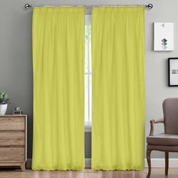 Lino Home Κουρτίνα με Τρέσα 300x295 Line 201 Lemon
