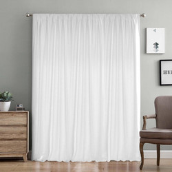 Lino Home Κουρτίνα με Τρέσα 300x275 Samos C90901 White 8000000853