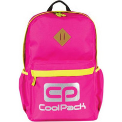 Coolpack Neon Σχολική Τσάντα Πλάτης Γυμνασίου - Λυκείου Φούξια 44561