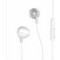 Remax RM-711 Handsfree Earbud 3.5mm White Silver