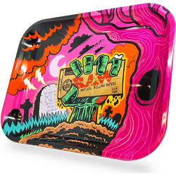 Raw Rolling Tray Zombie - large (27x34cm)