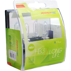 M-tech HB3 Powertec Long Life Αλογόνου 12V 65W 2τμχ