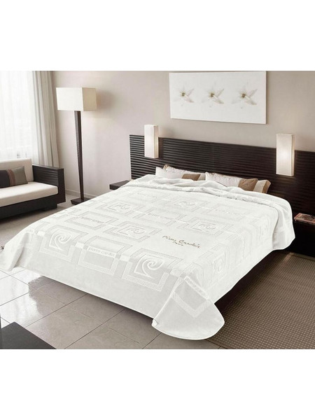 Κουβέρτα Ισπανίας Βελούδινη 220x240 Pierre Cardin Nancy 657 Natural 29