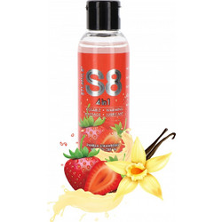 Stimul8 S8 Dessert Strawberry Λιπαντικό Gel Νερού Κόλπου Πρωκτού & Μασάζ 125ml D-243752