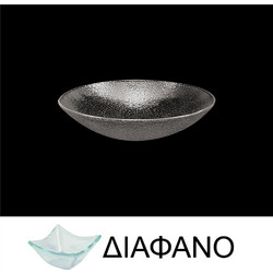 Μπωλ βαθύ στρογγυλό από χυτό γυαλί 6mm φ18cm διαφανές ΣΕΤ 12 ΤΕΜΑΧΙΩΝ c373501