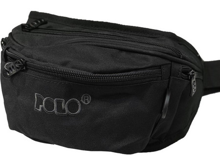 Polo Hiker Τσαντάκι Μέσης Μαύρο 9-08-844-02