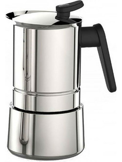 Pedrini Steelmoka 02CF038 Μπρίκι Espresso 6Cups Inox