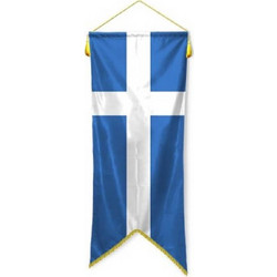 Psomiadis Λάβαρο Πολυεστερικό Ελλάς Ραφτό 180x75 cm