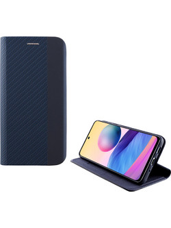 Idol 1991 Elite Θήκη Xiaomi Redmi Note 10 5G Anti-RFID Book Stand Blue