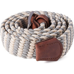 Harvey Miller Polo Club Ανδρική Ζώνη Πλεκτή Ελαστική Γκρι 121310.155GREY