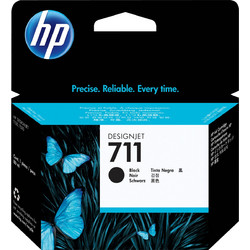 HP 711 Black Μελάνι Εκτυπωτή Inkjet CZ133A 80ml