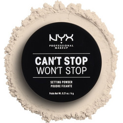 Nyx Can't Stop Won't Stop Setting 01 Light Loose Powder 6gr