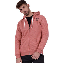 Quiksilver Les Tamaris Ανδρική Ζακέτα Φούτερ με Κουκούλα και Φερμουάρ Σομόν EQYFT04228-NNHH
