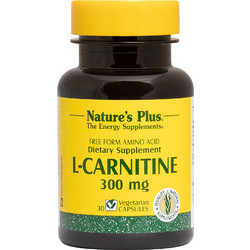 Nature's Plus L-Carnitine 300mg 30 Κάψουλες