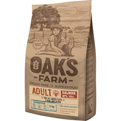 Oak's Farm Grain Free Adult Salmon 2kg