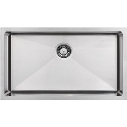 Macart Star/10 Υποκαθήμενος Νεροχύτης Inox Σατινέ NE08124 72x40cm
