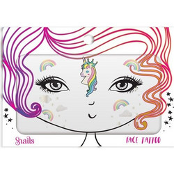 Snails Τατουάζ Προσώπου Unicorn
