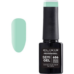 Elixir Semigel 656 Indian Ocean Ημιμόνιμο Βερνίκι Νυχιών 5ml